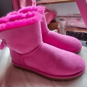 Pink ugg boots